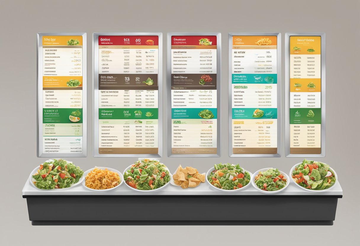 Chick-fil-A Salads Menu