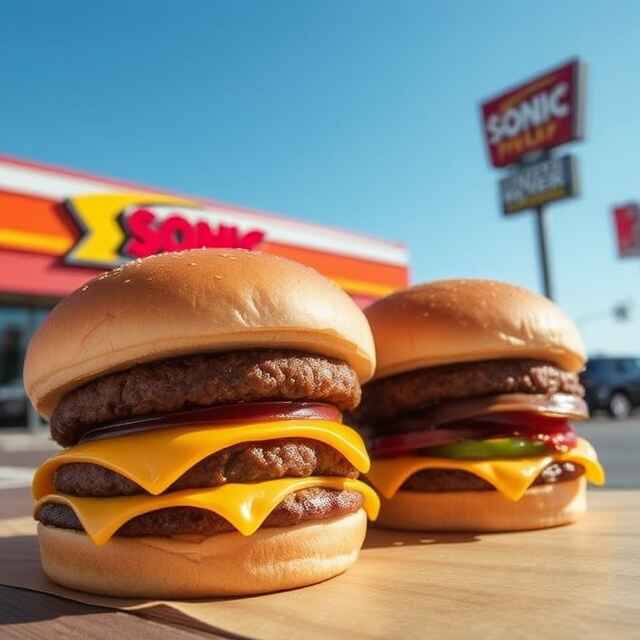 Sonic Half Price Burgers (2024): Delicious Deals You Can't Miss! 2 Sonic Half Price Burgers