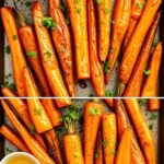 Honey Garlic Butter Roasted Carrots Honey Garlic Butter Roasted Carrots