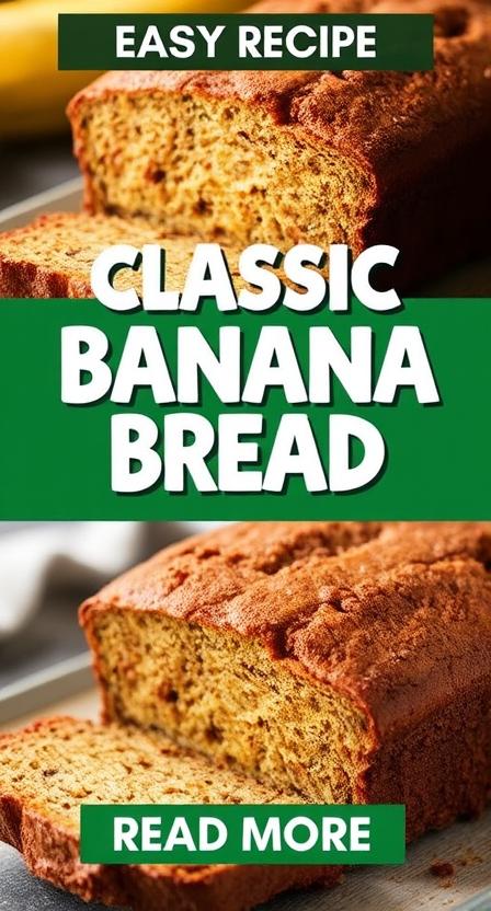 Classic Banana Bread Recipe