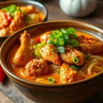 🍜 EASY Fiery Chicken Ramen with Creamy Garlic Sauce: Your New Favorite Dinner Adventure! 🔥 Fiery Chicken Ramen with Creamy Garlic Sauce