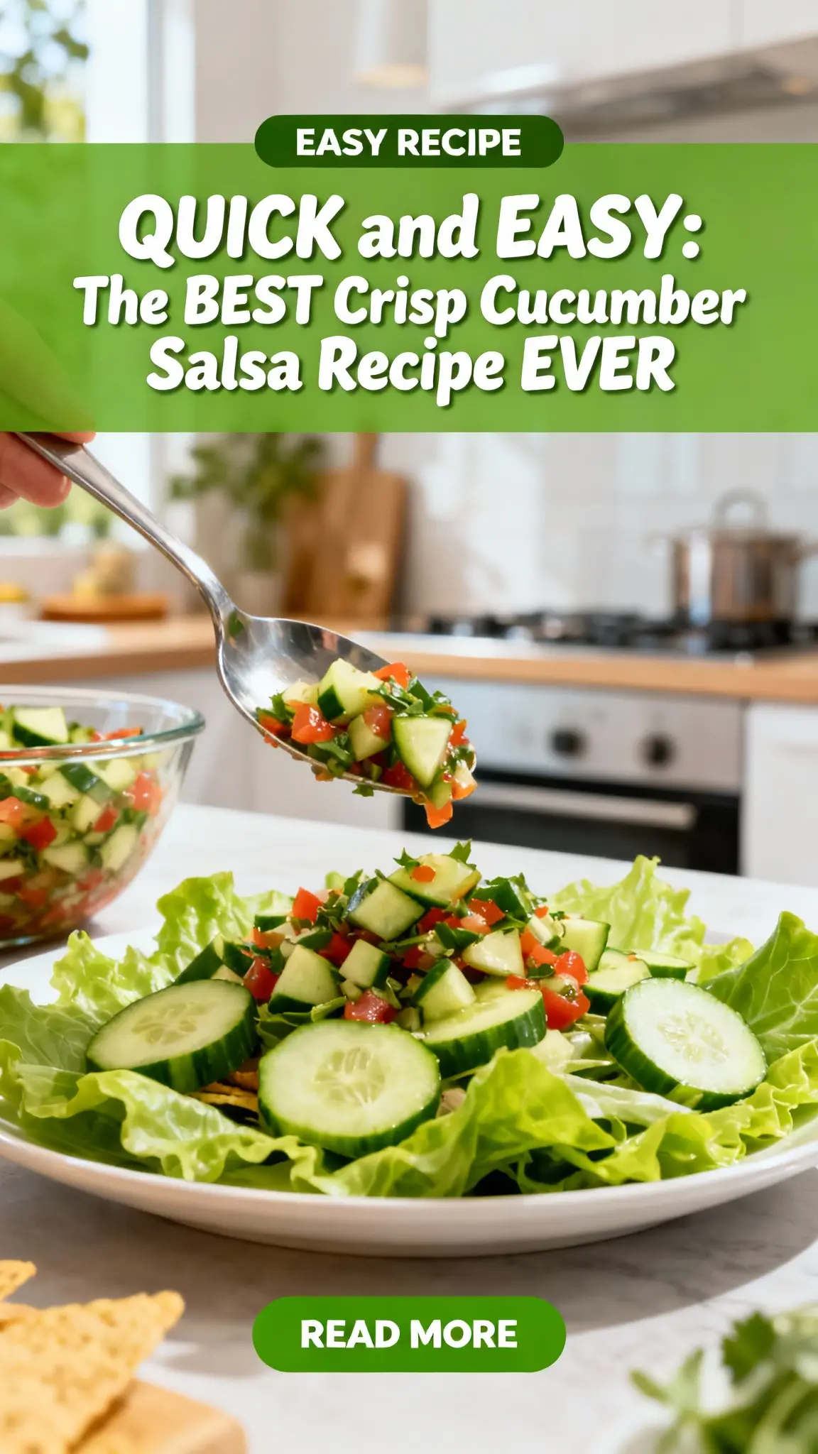 Crisp Cucumber Salsa Recipe