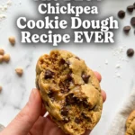 🌟 QUICK and EASY: The BEST Easy Chickpea Cookie Dough Recipe EVER 🍪 Chickpea Cookie Dough