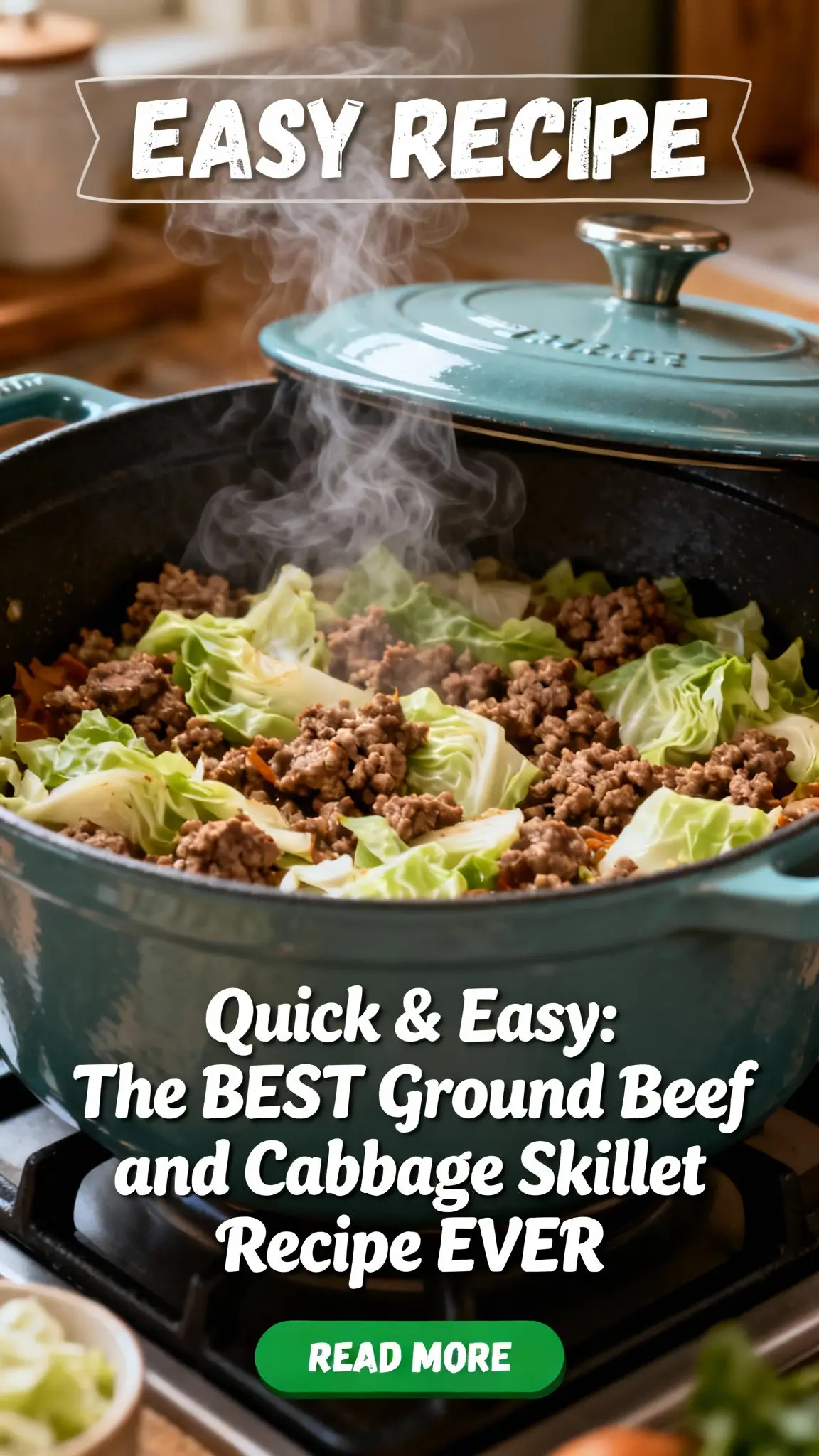 Ground Beef and Cabbage Skillet