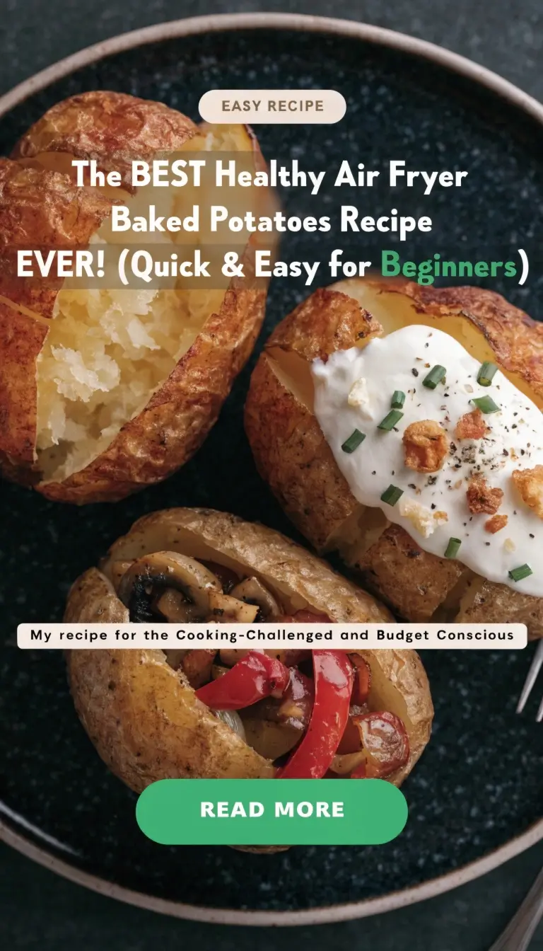 Air Fryer Baked Potatoes
