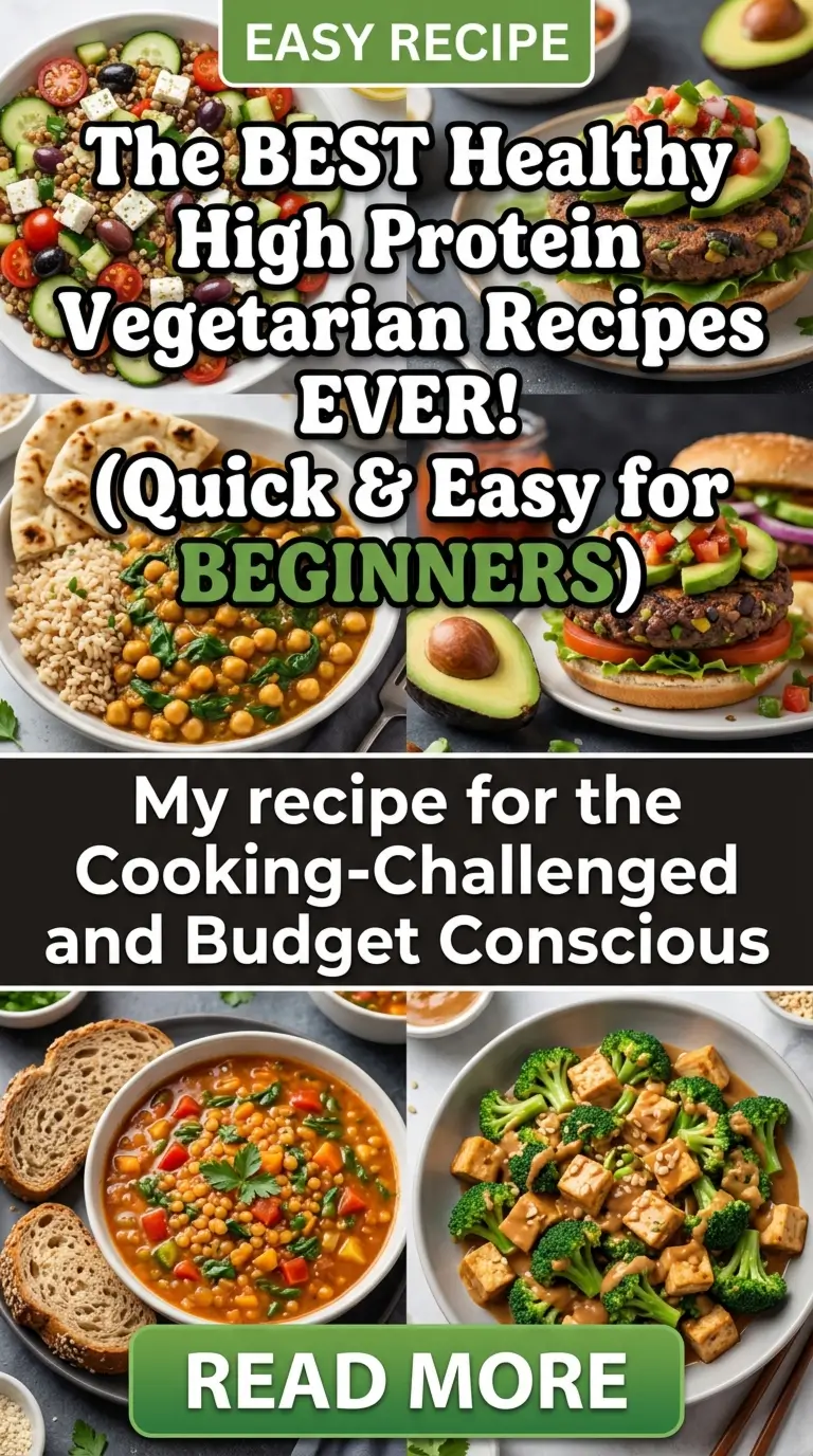 High Protein Vegetarian Recipes